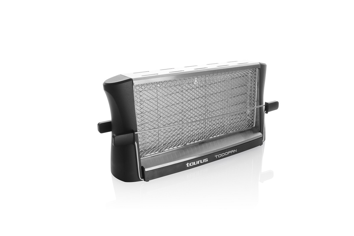 Taurus – 2 Slice 700W Todopan Toaster – Black