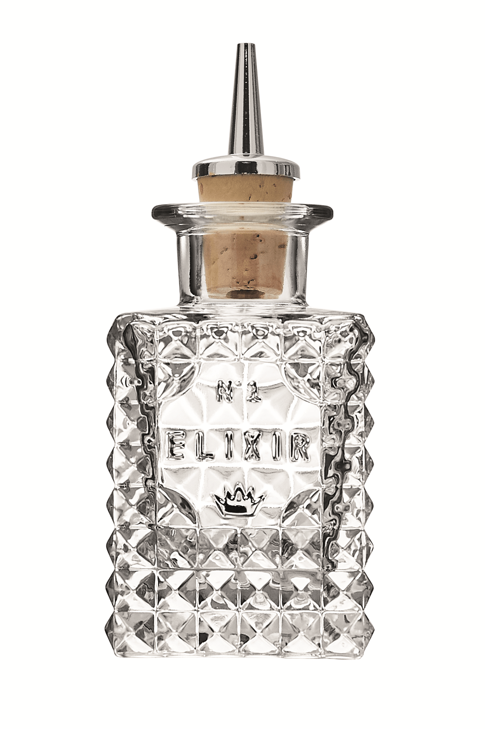 Luigi Bormioli – 100ml Dash Bitter Glass Bottle Elixir No.1 With Pourer