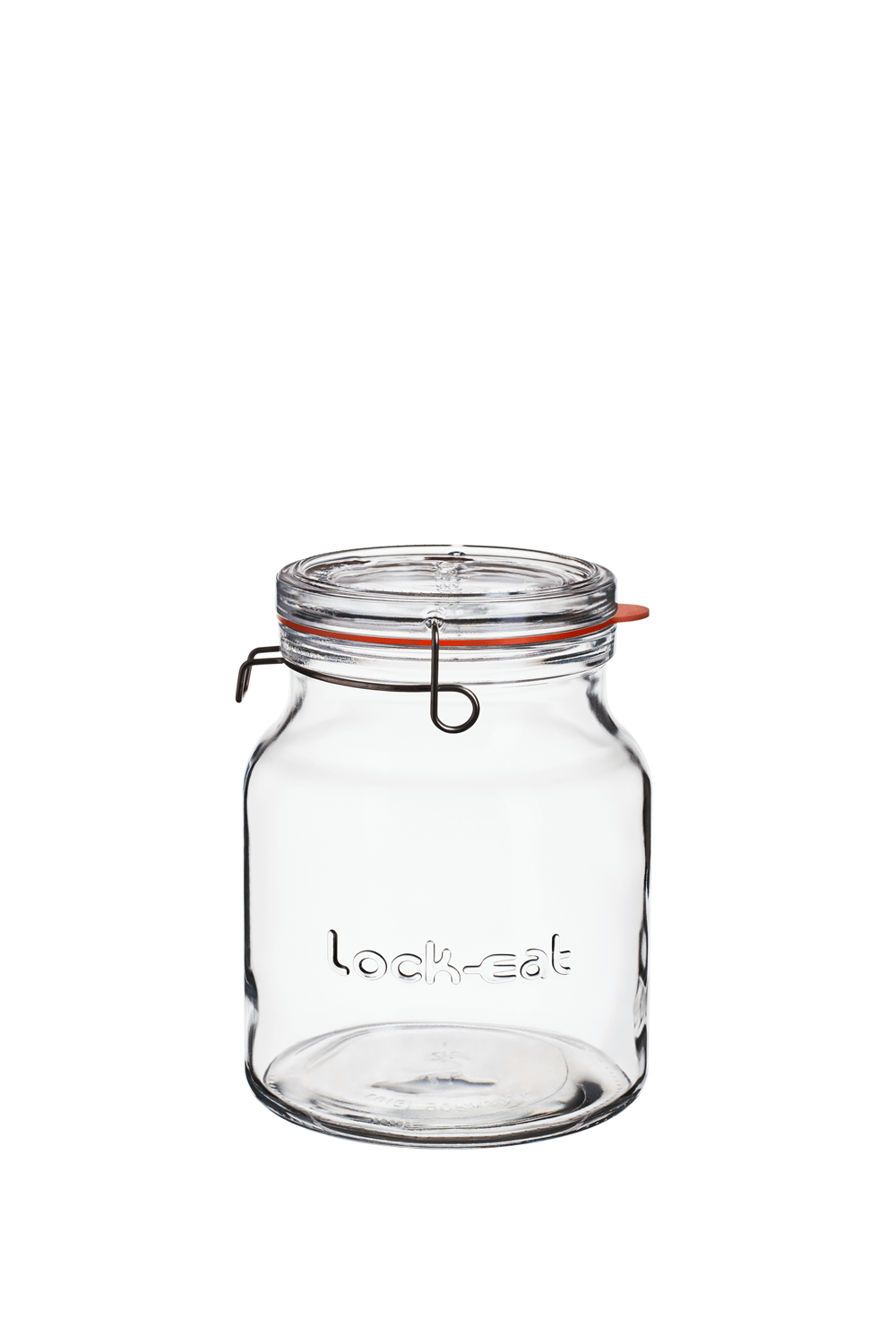 Luigi Bormioli – 2 Litre Lock-Eat Glass Handy Jar With Lid