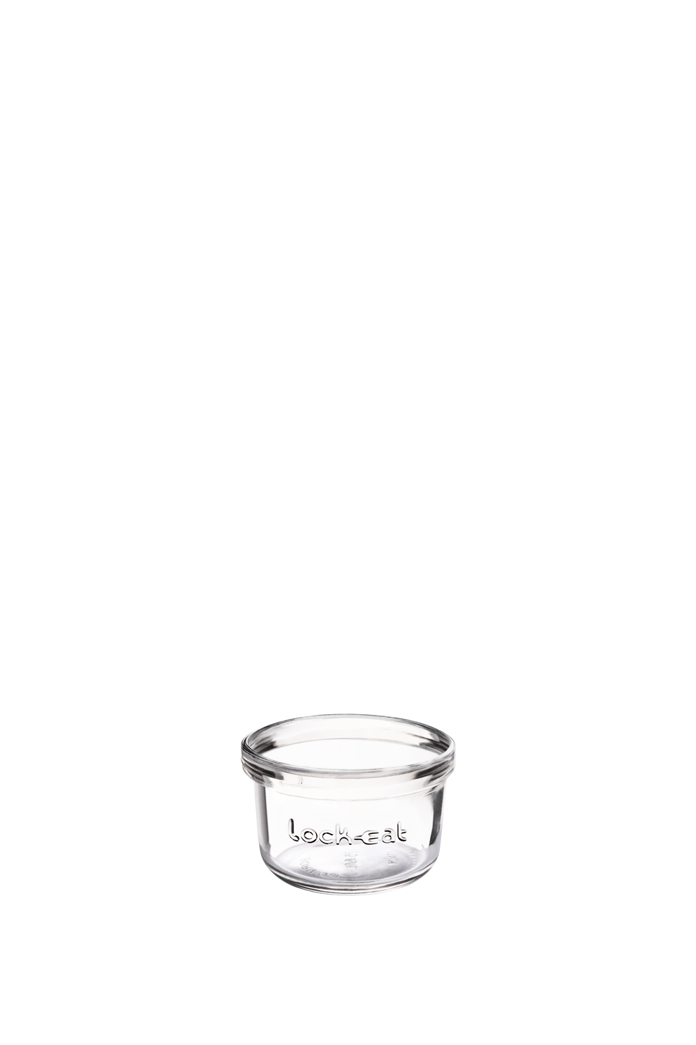 Luigi Bormioli – 125ml Lock-Eat Glass Food Jar Without Lid