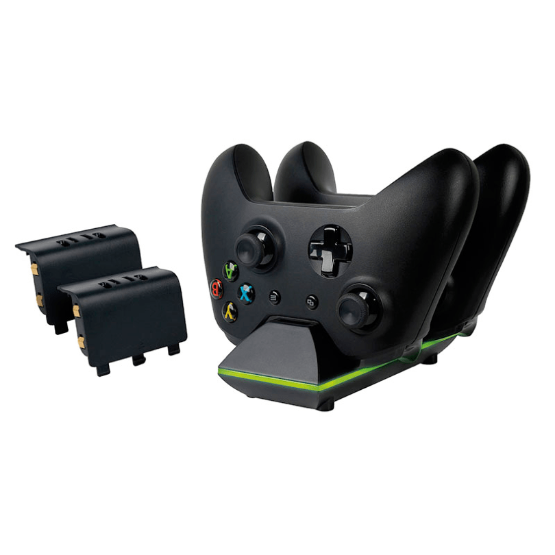Sparkfox Xbox One Dual Charge Dock 2x Rechargeable Batteries