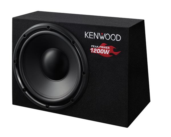 Kenwood KSC-W1200B 12″ Subwoofer & Box Combo (Parallel Import)