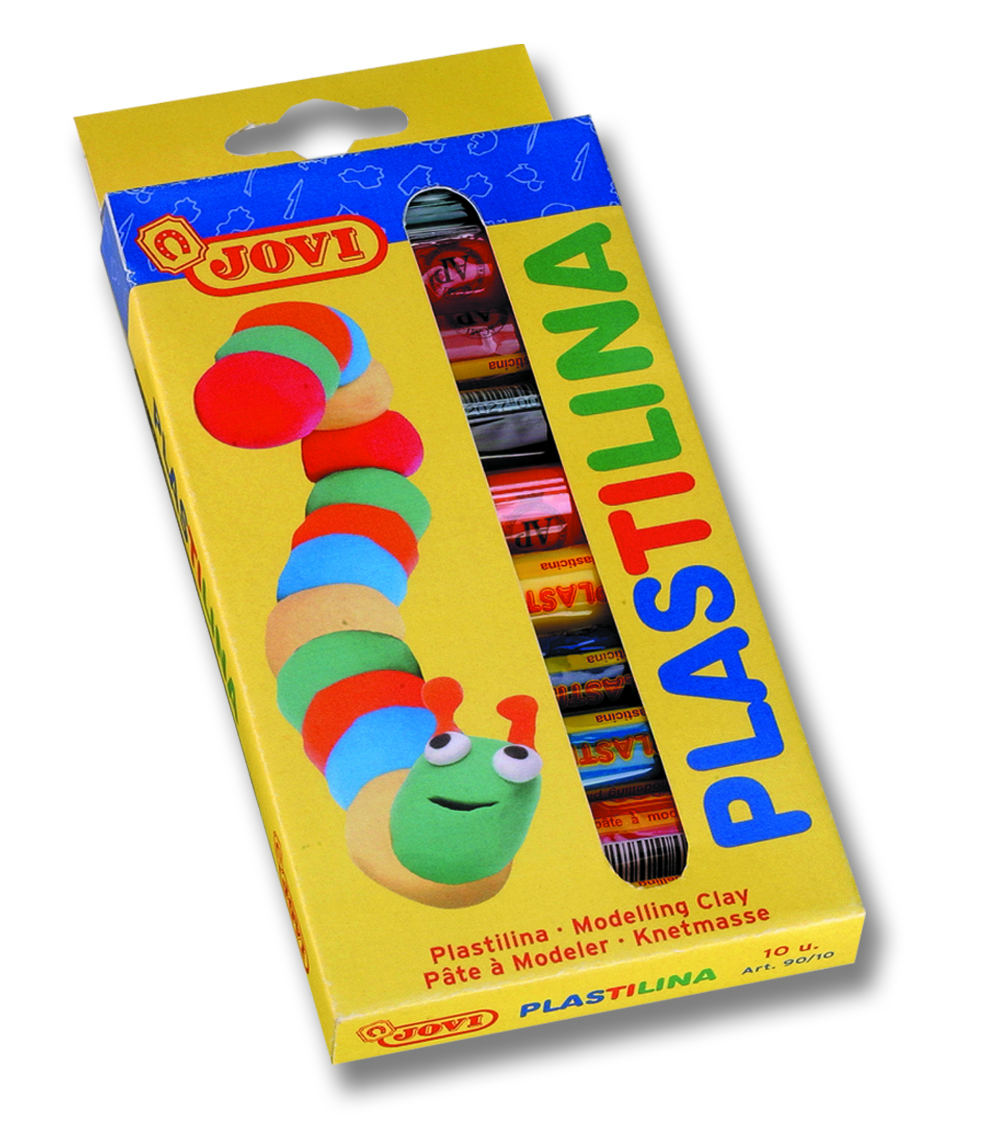 Jovi Plastilina Modelling Clay 10 X 15g Hs Bx Assorted Colours