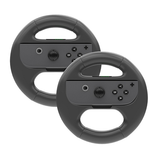 Sparkfox Race Wheel 2 Pack – Black (Nintendo Switch)