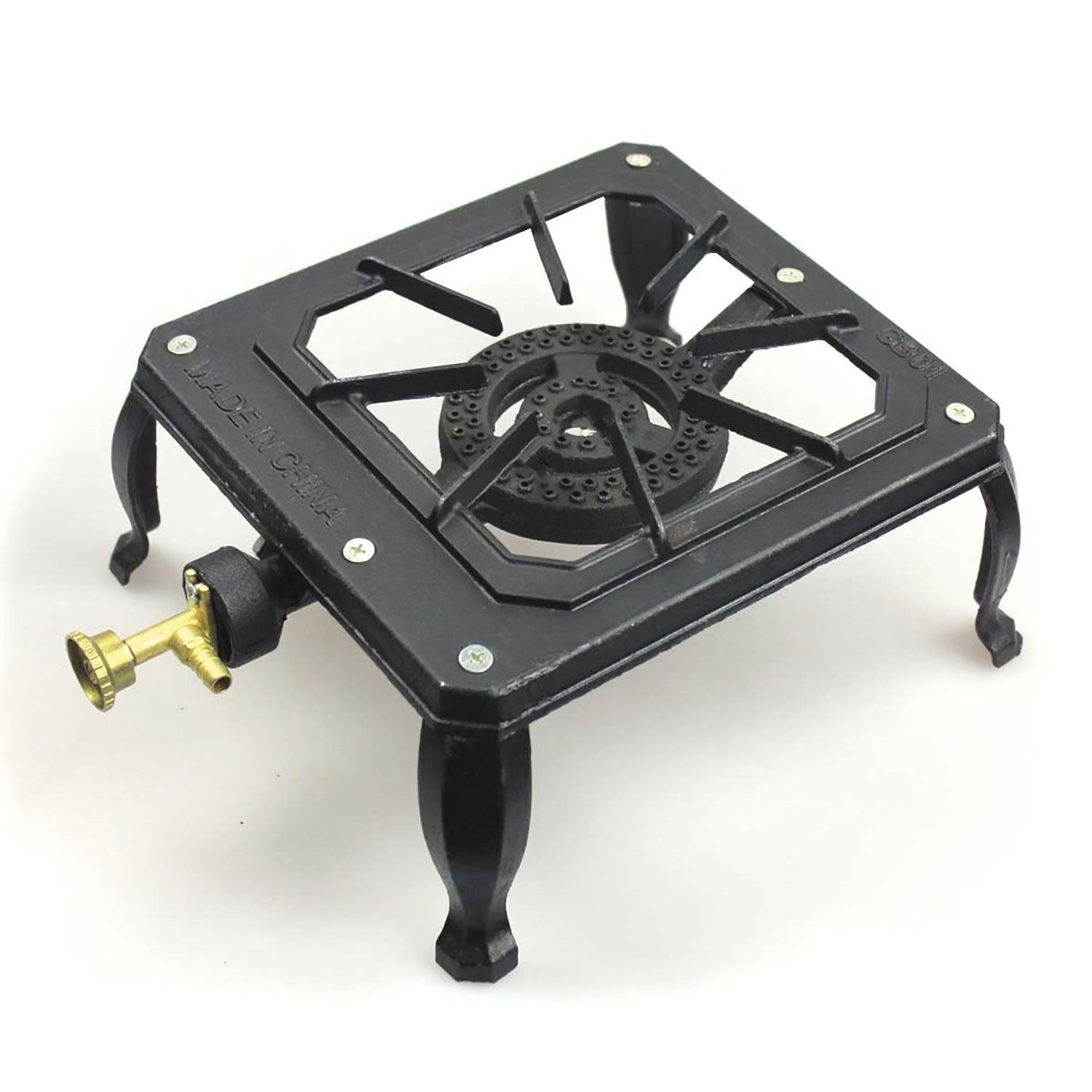 Cast Iron 4 Legged Single Gas Burner