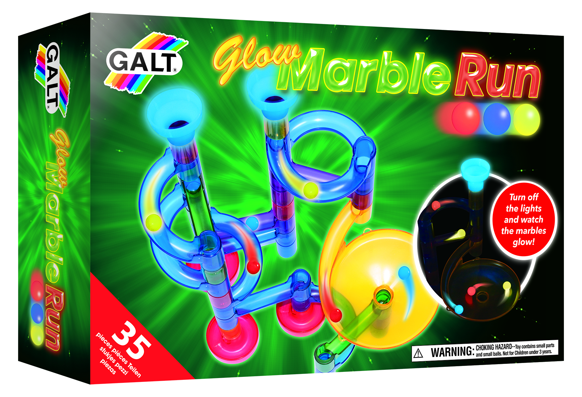 Galt Glow Marble Run