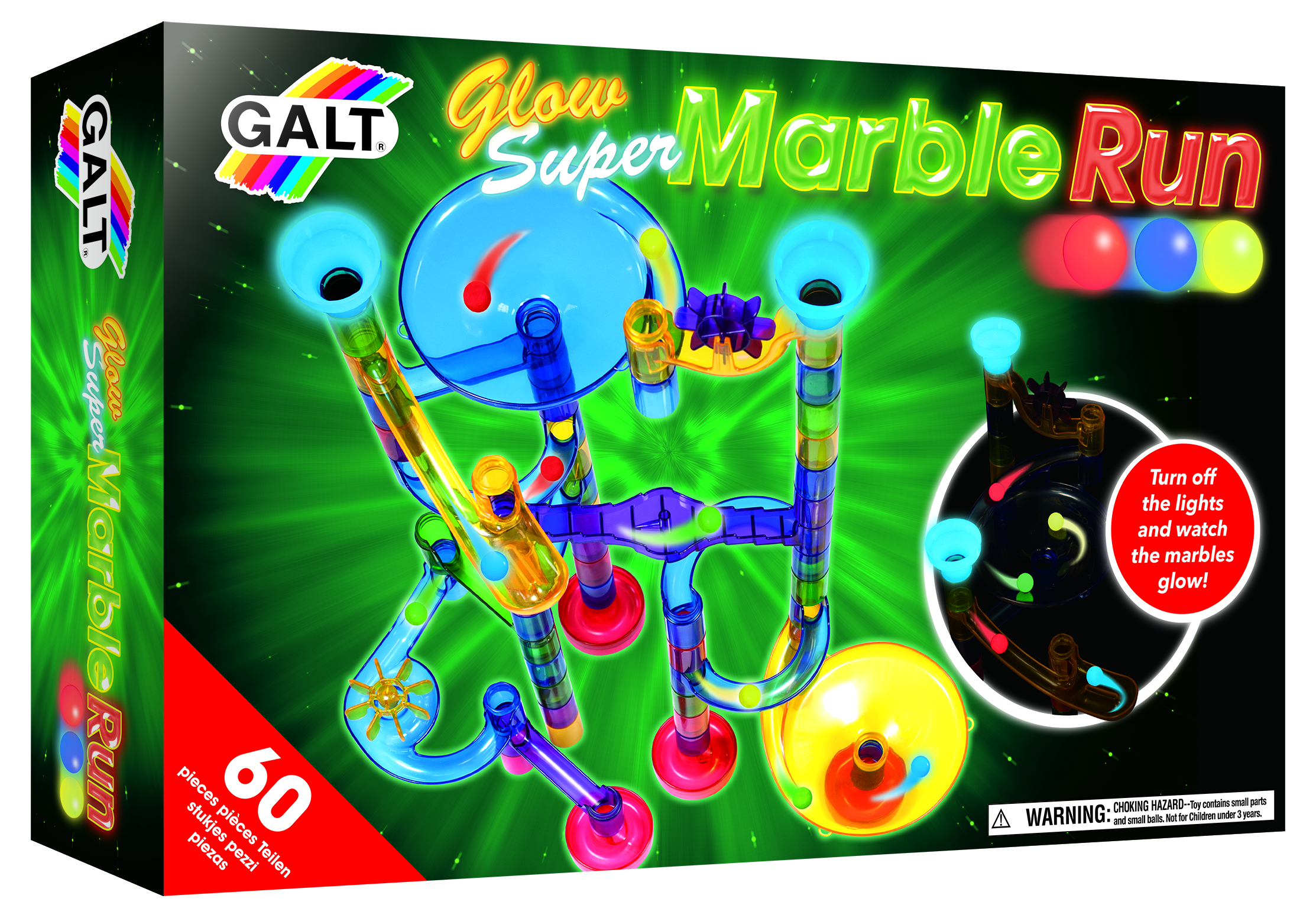 Galt Glow Super Marble Run
