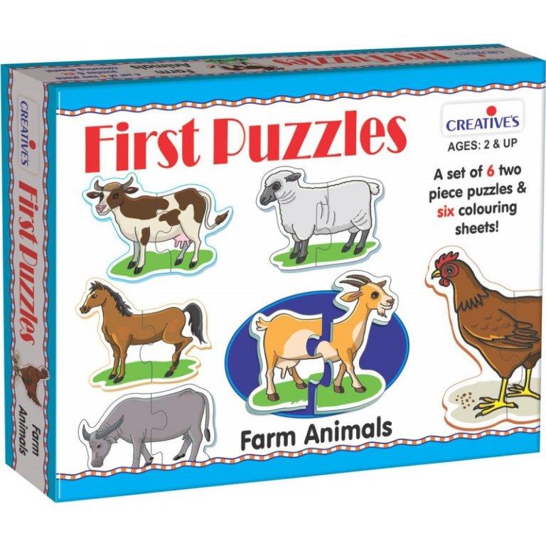 Creative’s First Puzzle – Farm Animals