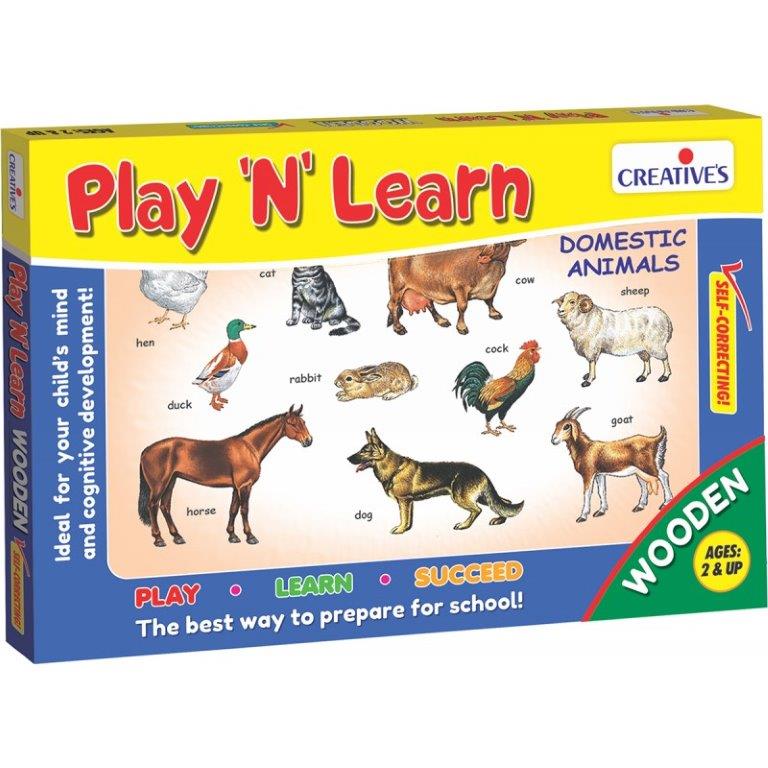 Creative’s Play N Learn – Domestic Animals