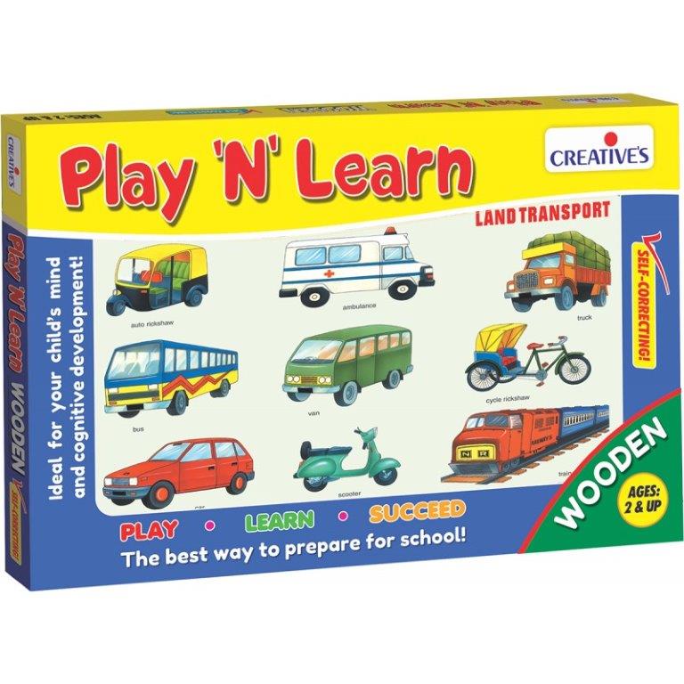 Creative’s Play N Learn – Land Transport