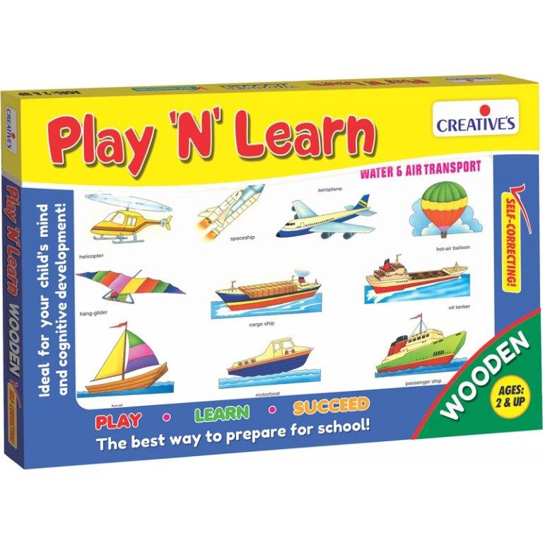 Creative’s Play N Learn – Land And Water Transport