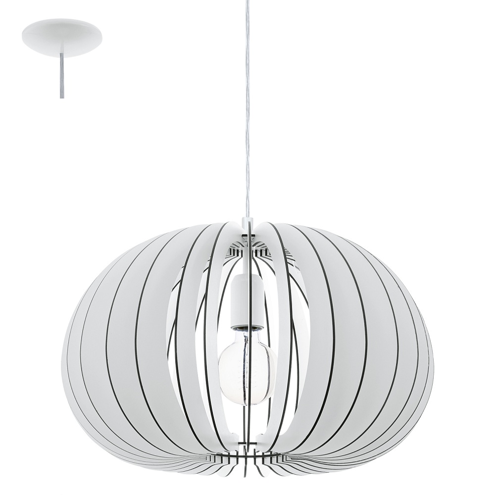 Eurolux – Cossano 450 Pendant – White