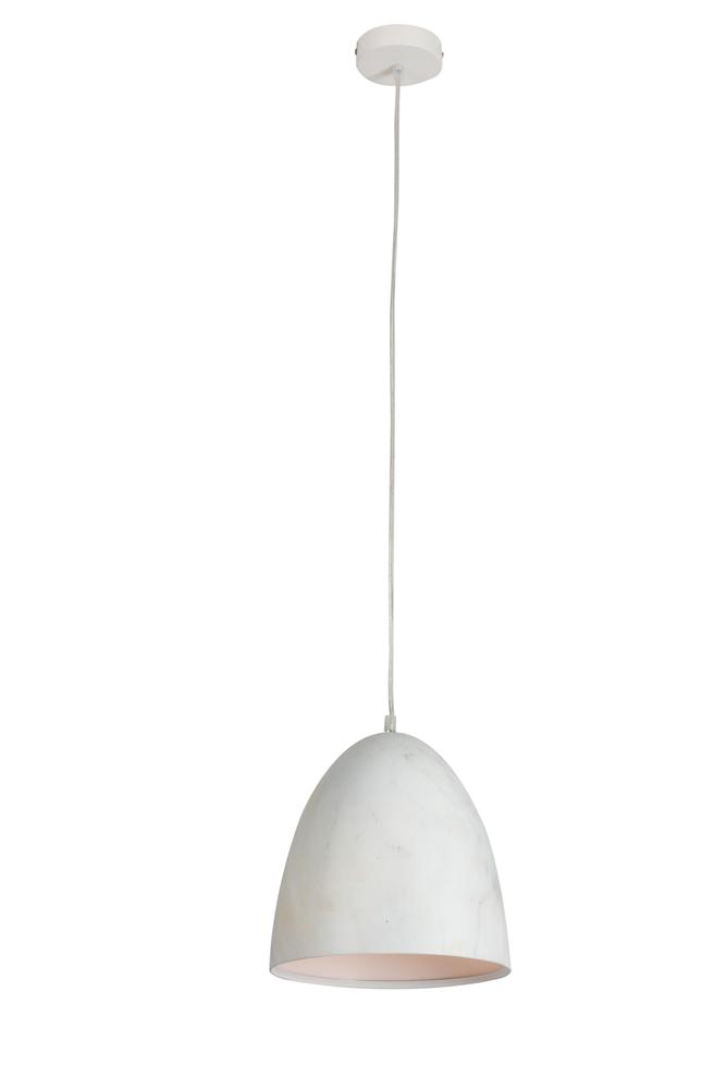 Eurolux – Cartama Marble Pendant – White