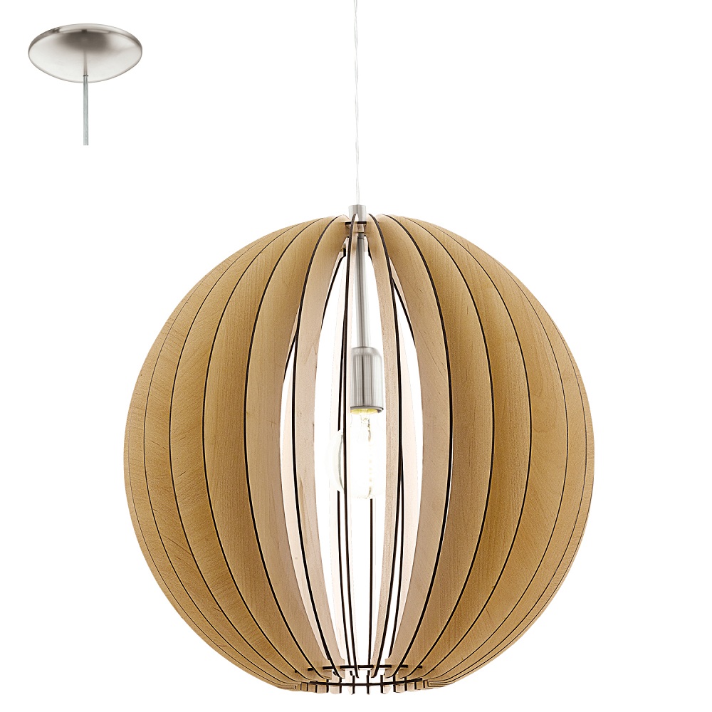 Eurolux – Cossano Pendant – MapleB