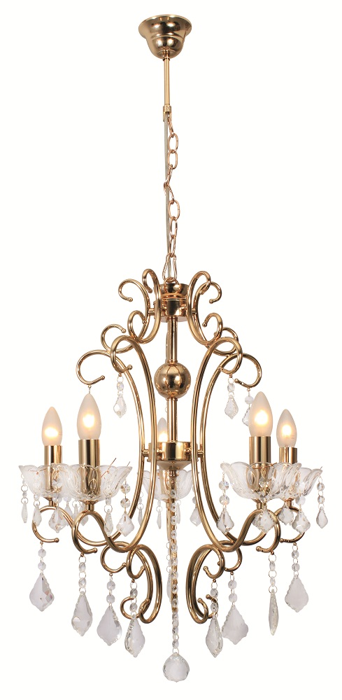 Eurolux – Erin 5 Light Chandelier