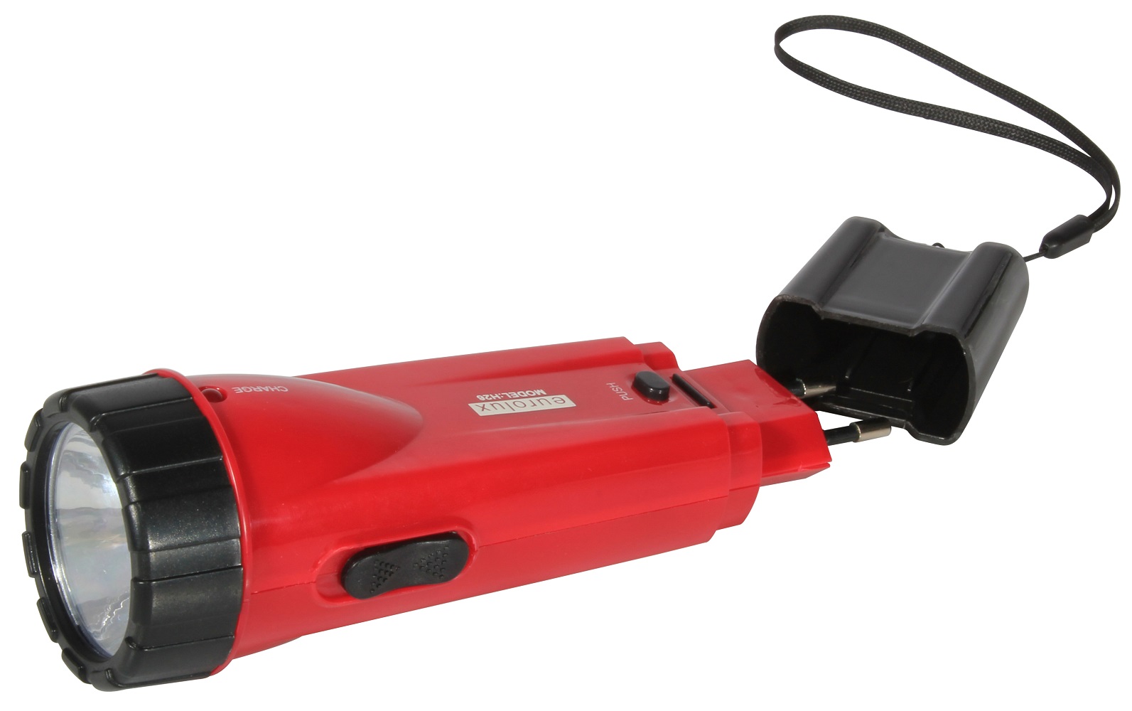 Eurolux – Rechargeable LED Torch – Red