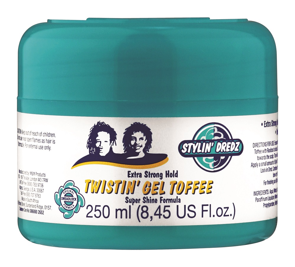 Stylin’ Dredz Twistin’ Gel Toffee – 250ml