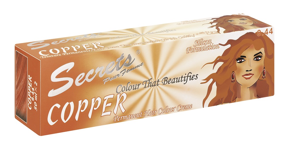 Secrets Cream Colour Copper – 50ml