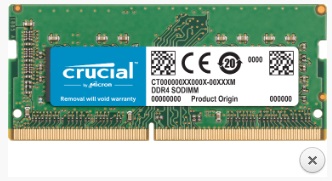 Crucial Mac 8GB DDR4 2400Mhz So-Dimm