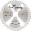Fox Circular Saw Blade S/Pro Alum 160X20X56T Fox Circular Saw Blade S/Pro Alum 160X20X56T