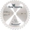 Fox Circular Saw Blade S/ProTCT 128X20X14T Fox Circular Saw Blade S/ProTCT 128X20X14T