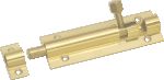 Mackie Bolt Barrel Str S/Brass 75mm 1Piece