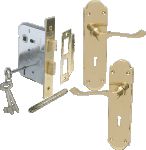 Mackie Lock Set 3L Vic Gbl Scrl