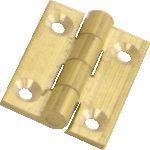 Mackie Hinge Butt S/Br 25X19mm