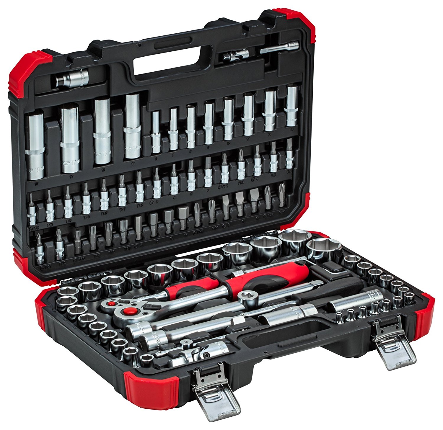 Carolus 94 Piece Socket & Bit Set with Plastic Case