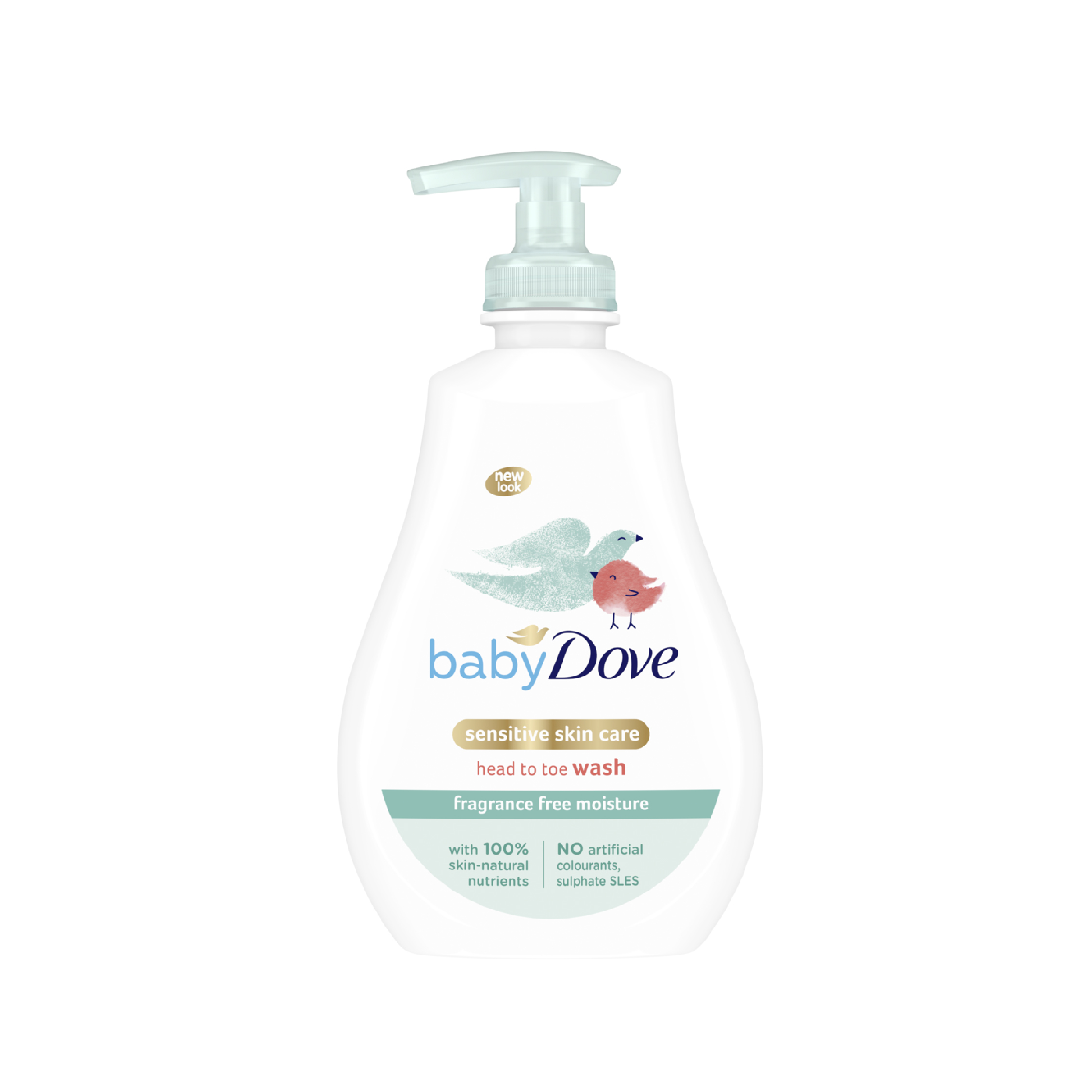 Baby Dove Sensitive Moisture Head to Toe Wash 400ml