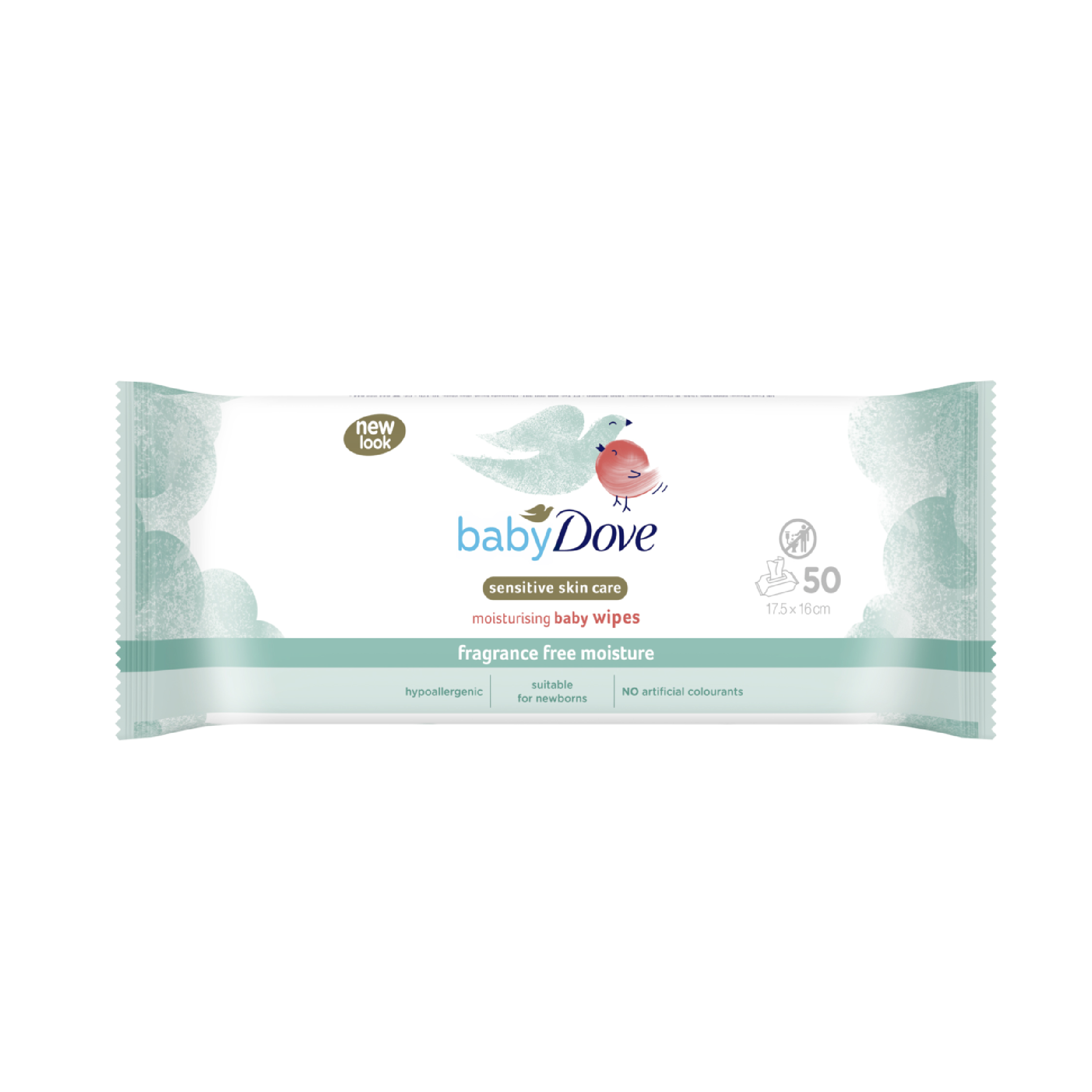 Dove – Wipes Rich Moisture – 50 Wipes