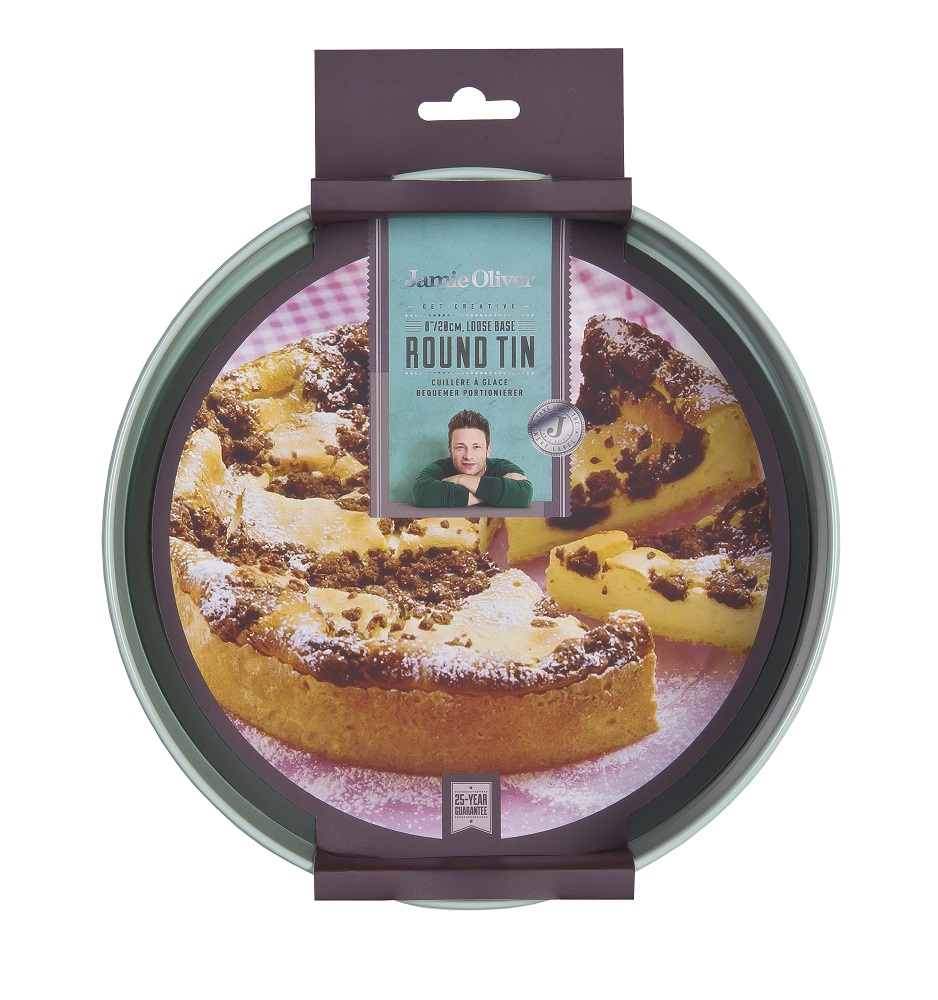 Jamie Oliver – Loose Base Round Tin – 23cm