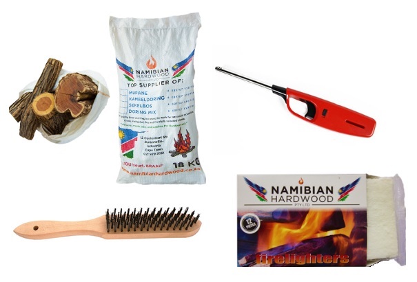 Namibian Hardwood Braai Wood Combo – Sekelbos / Sicklebush 18kg
