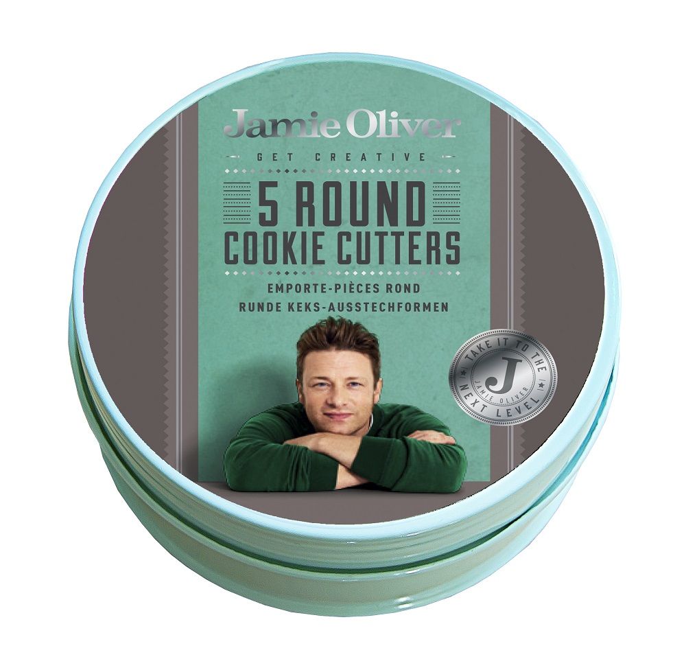 Jamie Oliver – Round Cookie Cutters – Set of 5