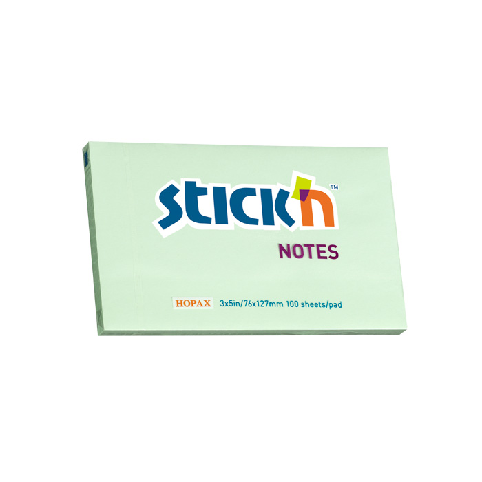 76×127 Pastel Green Notes