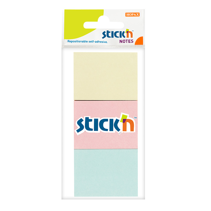 38 x 50mm Assorted Pastel Colours – 100 Sheets