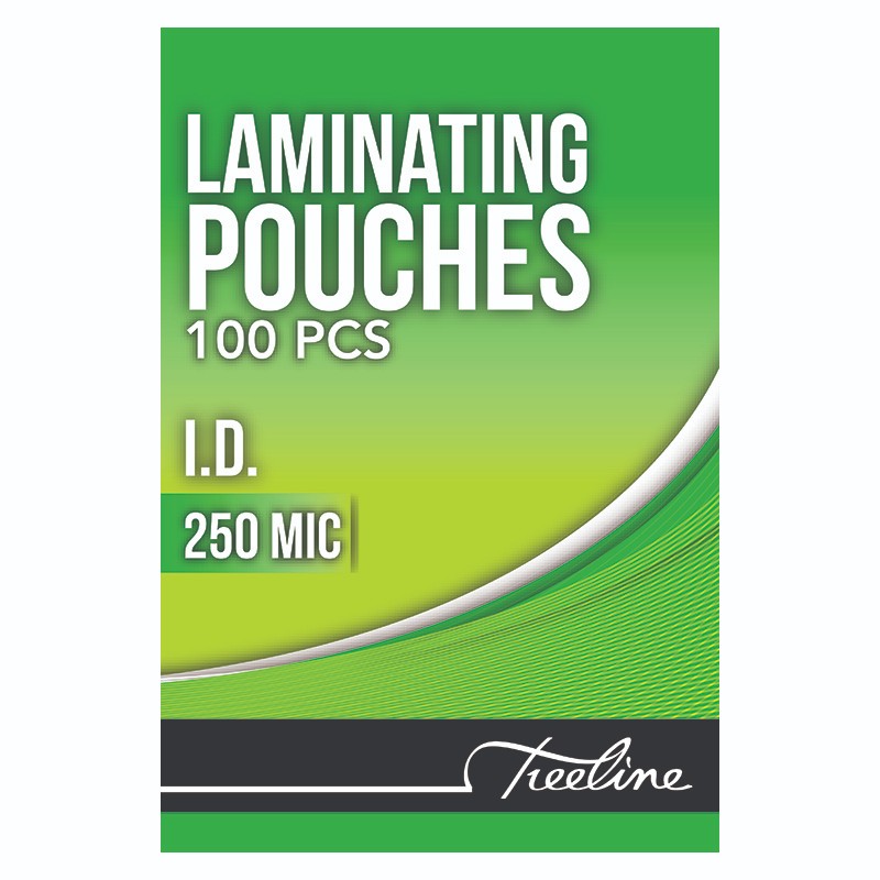 Treeline ID Laminating Pouches 250 Micron 95×65 – Box-100