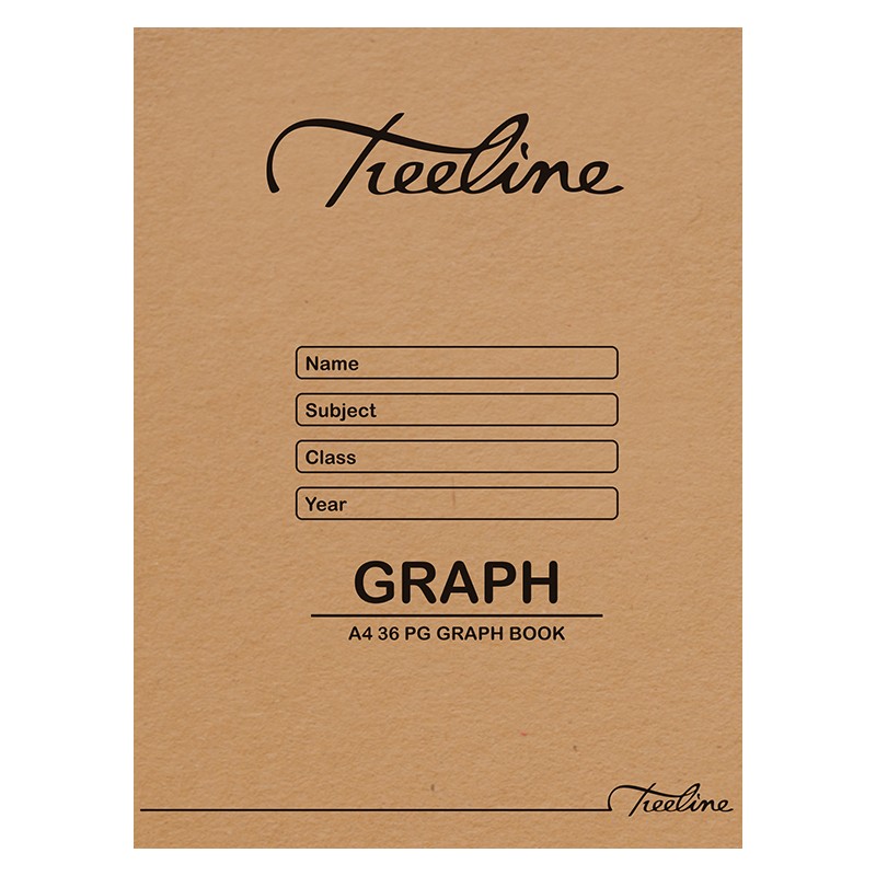 A4  36 pg Graph Books