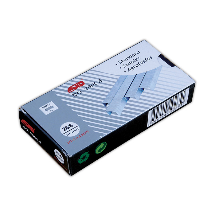 STD 26/6 staples – 5000 per box