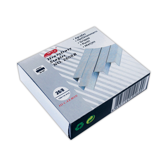 STD 26/8 staples – 1000 per box