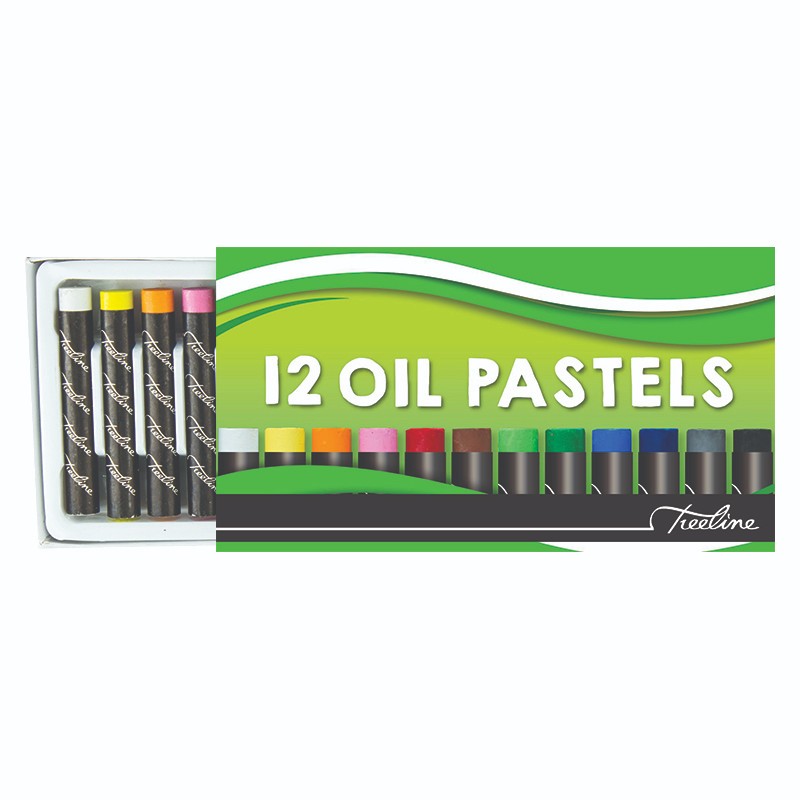 Treeline Oil Pastels Non-Toxic 12`s