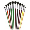 Treeline Artist Brushes Small Horse Hair Size 1-12 Set – Paint Brushes Treeline Artist Brushes Small Horse Hair Size 1-12 Set – Paint Brushes