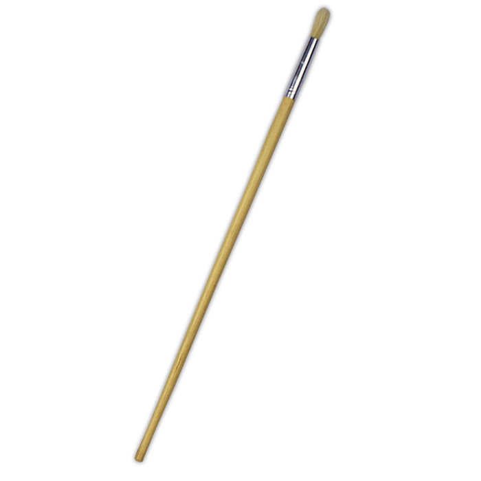 Treeline Long Handle Brushes Round Synthetic Size 5 Paint Brush