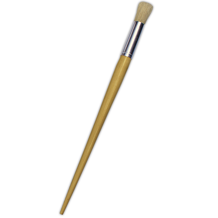 Treeline Long Handle Brushes Round Synthetic Size 12 Paint Brush