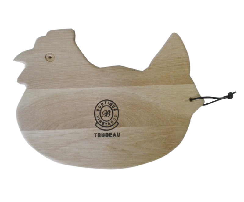 Trudeau Oak Chicken Serving Board