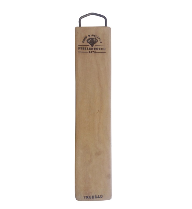 Trudeau Winelands Serving Board with Single Iron Handle