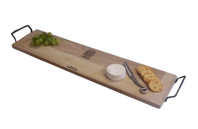 Trudeau Large Serving Platter with Iron Handles