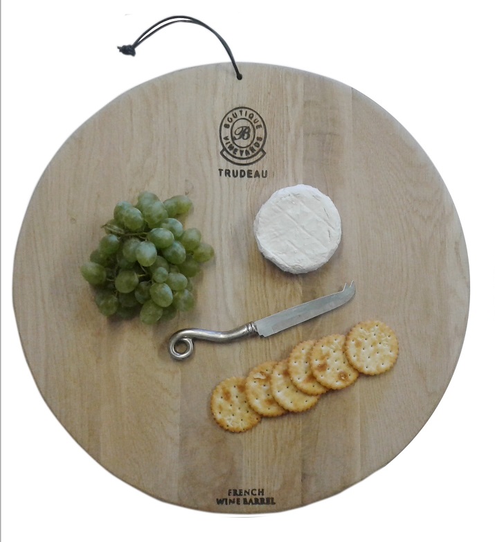 Trudeau Large Round Serving Board