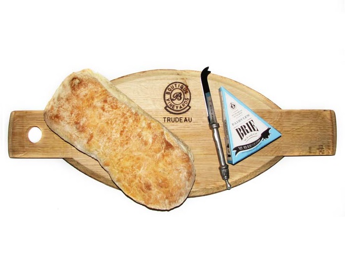 Trudeau Oval Serving Board with Handles