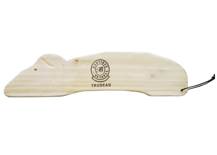 Trudeau Dark Mouse Serving Board